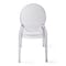 Atlas Commercial Products Sofia Stacking Chair with UV Protection Chair, Clear SC4CLR - alternate 1
